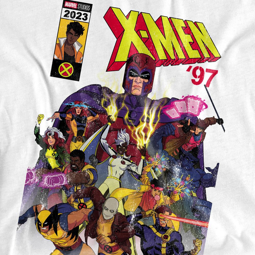 White - Pack Shot - X-Men Womens-Ladies Front Cover T-Shirt