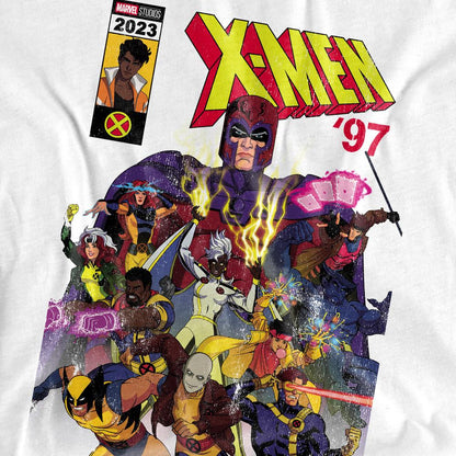 White - Pack Shot - X-Men Womens-Ladies Front Cover T-Shirt