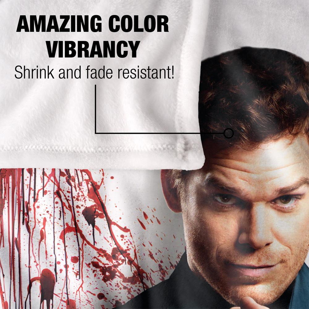 Multicoloured - Lifestyle - Dexter Blood Never Lies Silky Supersoft Blanket