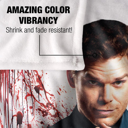 Multicoloured - Lifestyle - Dexter Blood Never Lies Silky Supersoft Blanket
