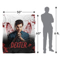Multicoloured - Pack Shot - Dexter Blood Never Lies Silky Supersoft Blanket