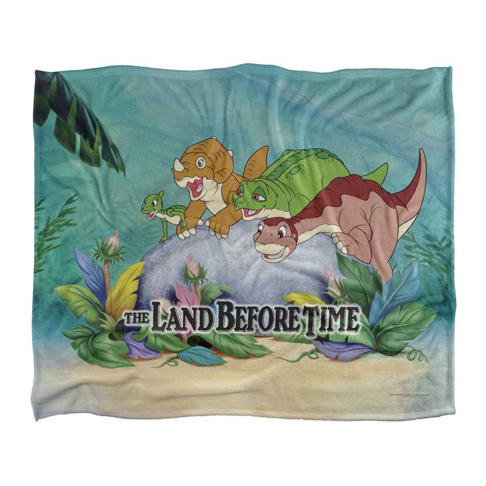 Multicoloured - Front - The Land Before Time Silky Supersoft Blanket