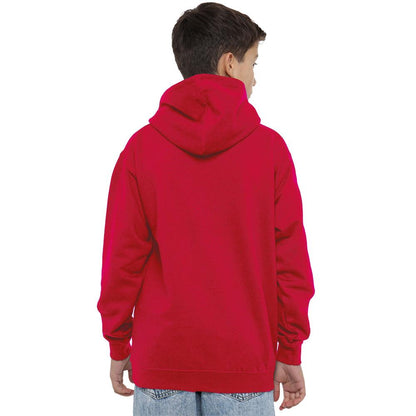Red - Side - Donald Duck Childrens-Kids Little Devil Pullover Hoodie