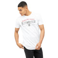 White - Pack Shot - Budweiser Mens Cotton T-Shirt