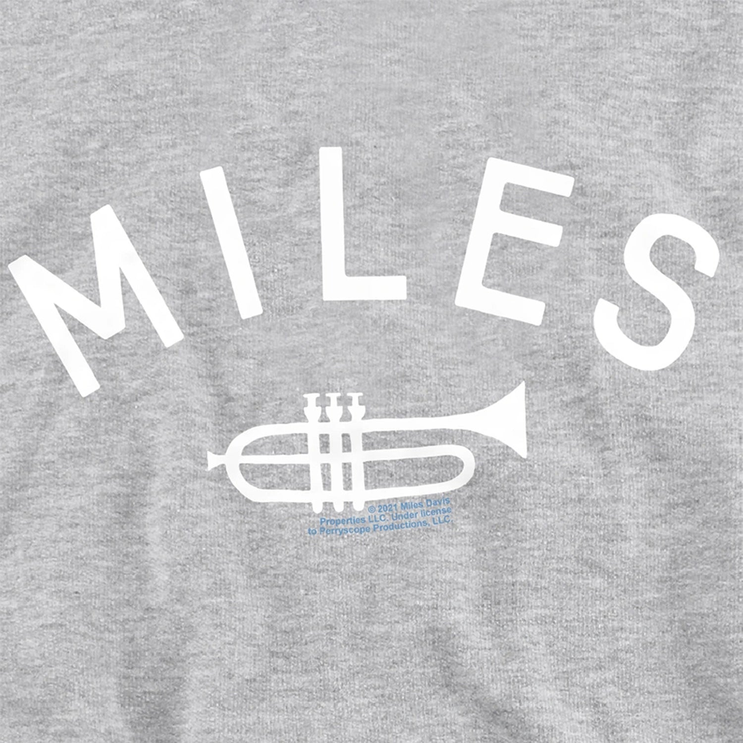 Athletic Heather - Side - Miles Davis Childrens-Kids Pullover Hoodie