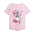 Light Pink - Front - Furby Womens-Ladies Strawberry T-Shirt