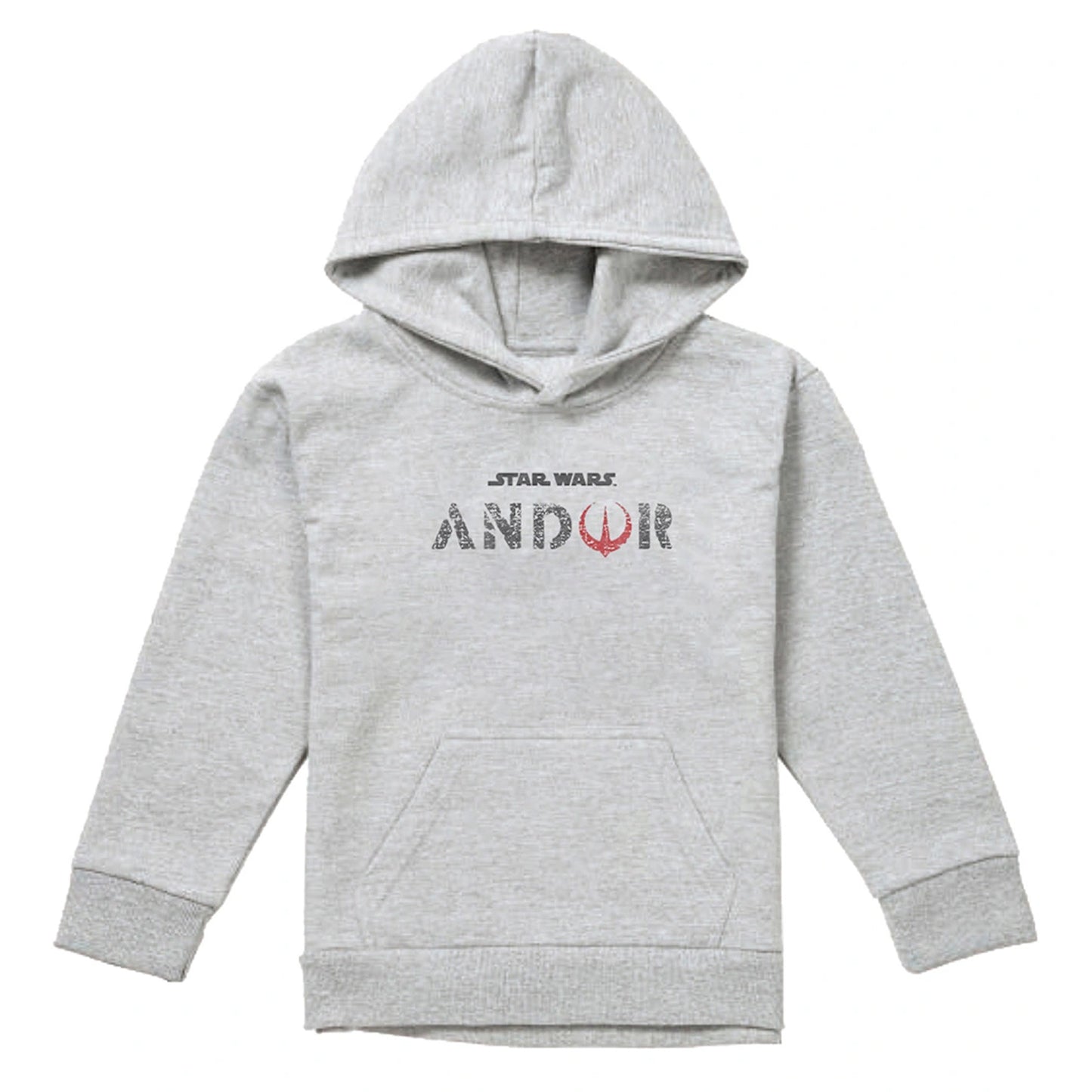 Athletic Heather - Front - Star Wars Childrens-Kids Andor Logo Heather Hoodie