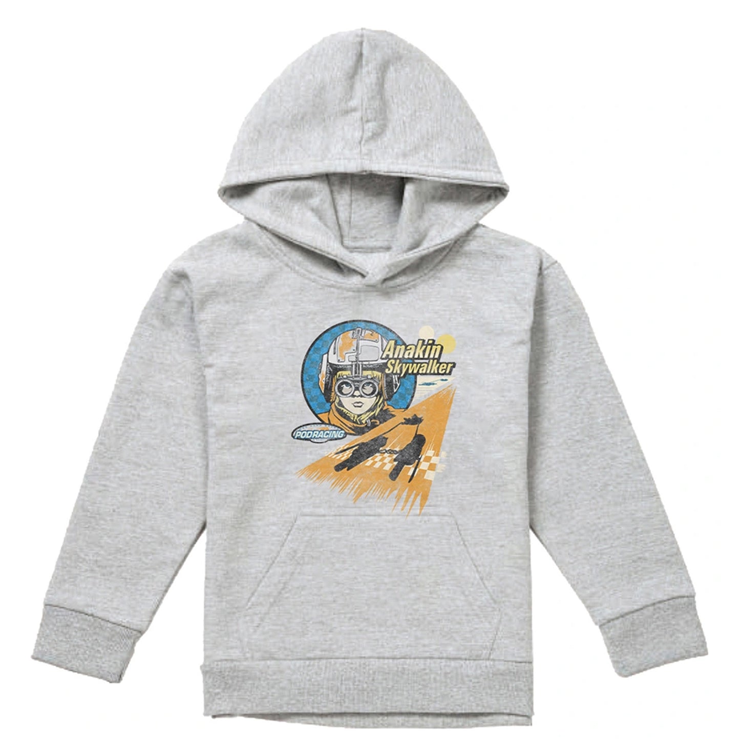 Athletic Heather - Front - Star Wars Childrens-Kids Mos Espa Anakin Skywalker Heather Hoodie