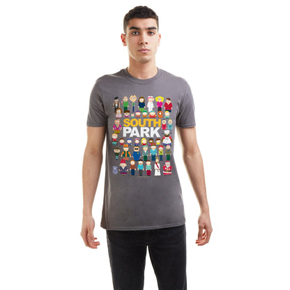 Charcoal - Side - South Park Mens Character T-Shirt