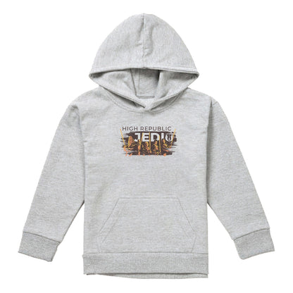 Athletic Heather - Front - Star Wars: The Acolyte Childrens-Kids High Republic Jedi Ink Group Heather Hoodie