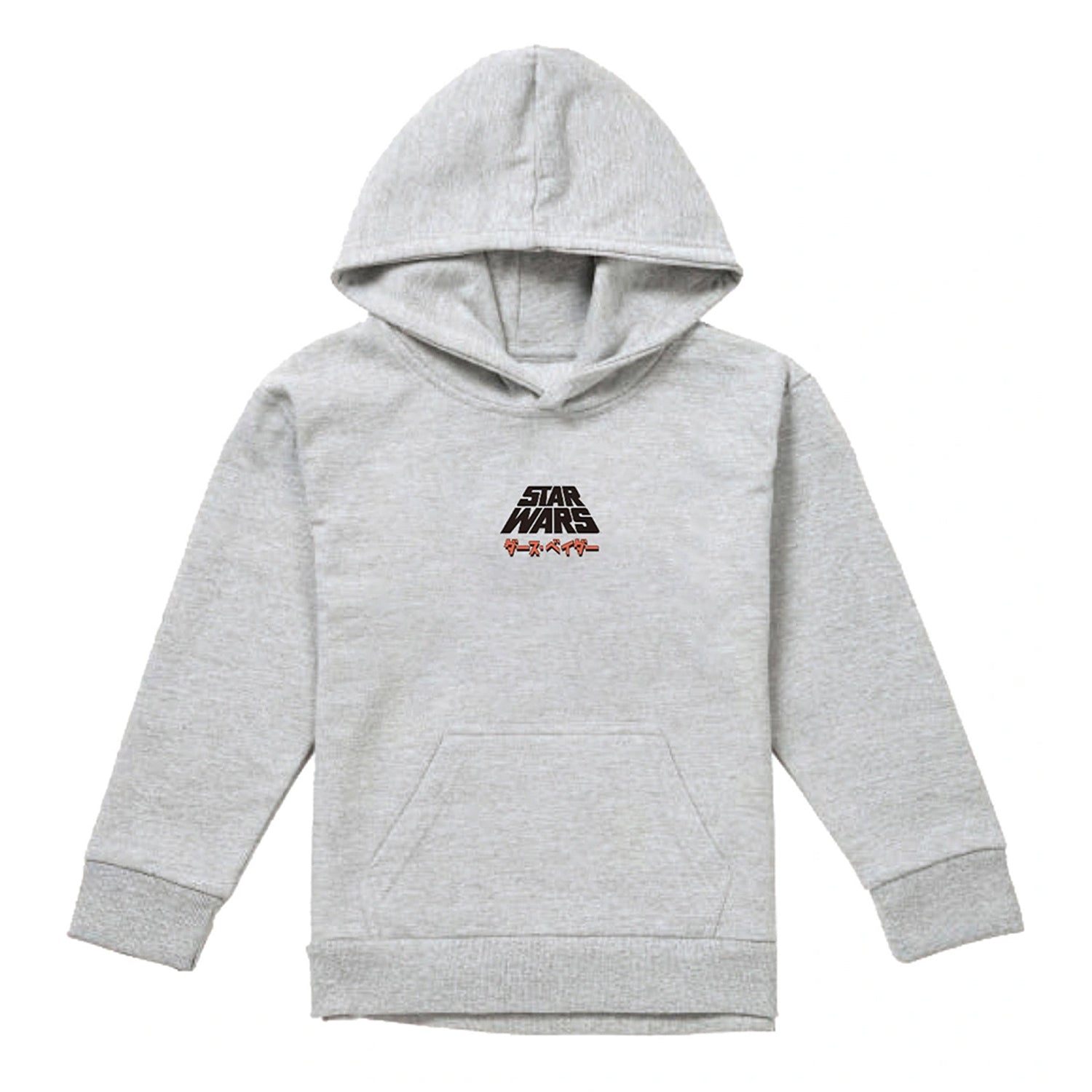 Athletic Heather - Front - Star Wars Childrens-Kids Ship Fights Heather Hoodie