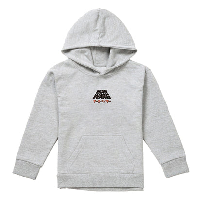 Athletic Heather - Front - Star Wars Childrens-Kids Ship Fights Heather Hoodie