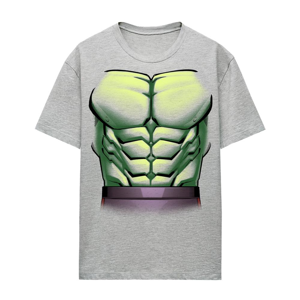 Athletic - Front - The Incredible Hulk Womens-Ladies Costume Heather T-Shirt