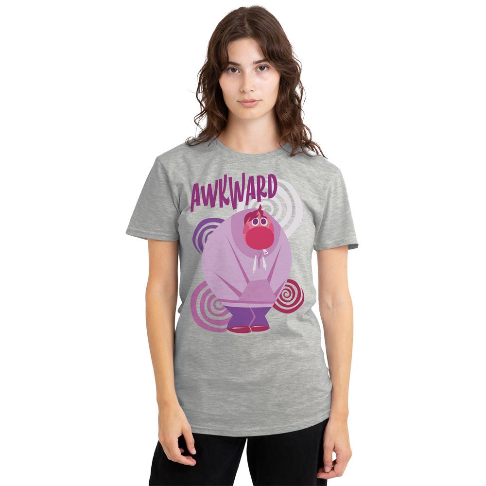 Athletic - Lifestyle - Inside Out 2 Womens-Ladies Embarrassment Heather T-Shirt