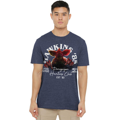 Navy - Lifestyle - Stranger Things Unisex Adult Hawkins 85 Demogorgon T-Shirt
