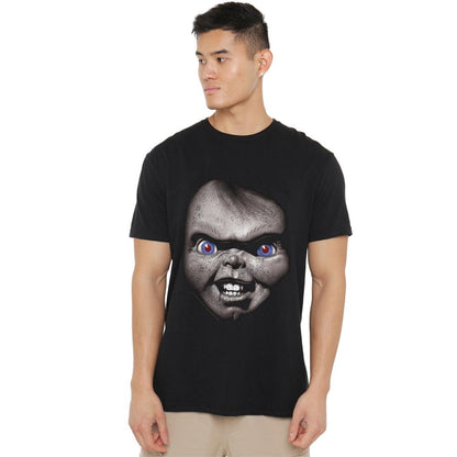Black - Lifestyle - Chucky Unisex Adult Good Guys Face T-Shirt