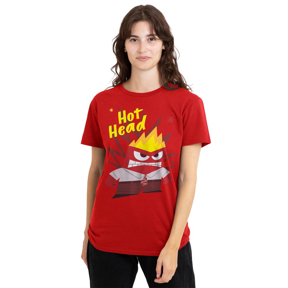 Red - Lifestyle - Inside Out 2 Womens-Ladies Anger T-Shirt