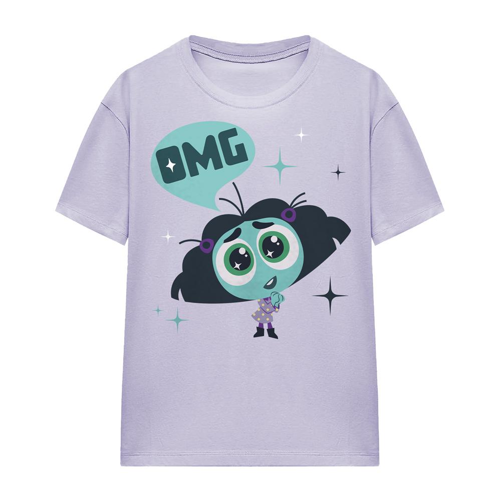 Lavender - Front - Inside Out 2 Womens-Ladies Envy T-Shirt