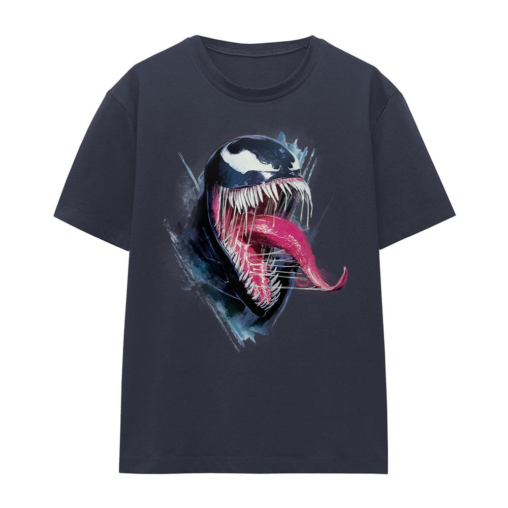Deep Navy - Front - Spider-Man 2 Womens-Ladies Gamerverse Venom T-Shirt