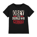 Black - Front - Dungeons & Dragons Childrens-Kids Dungeon Master T-Shirt