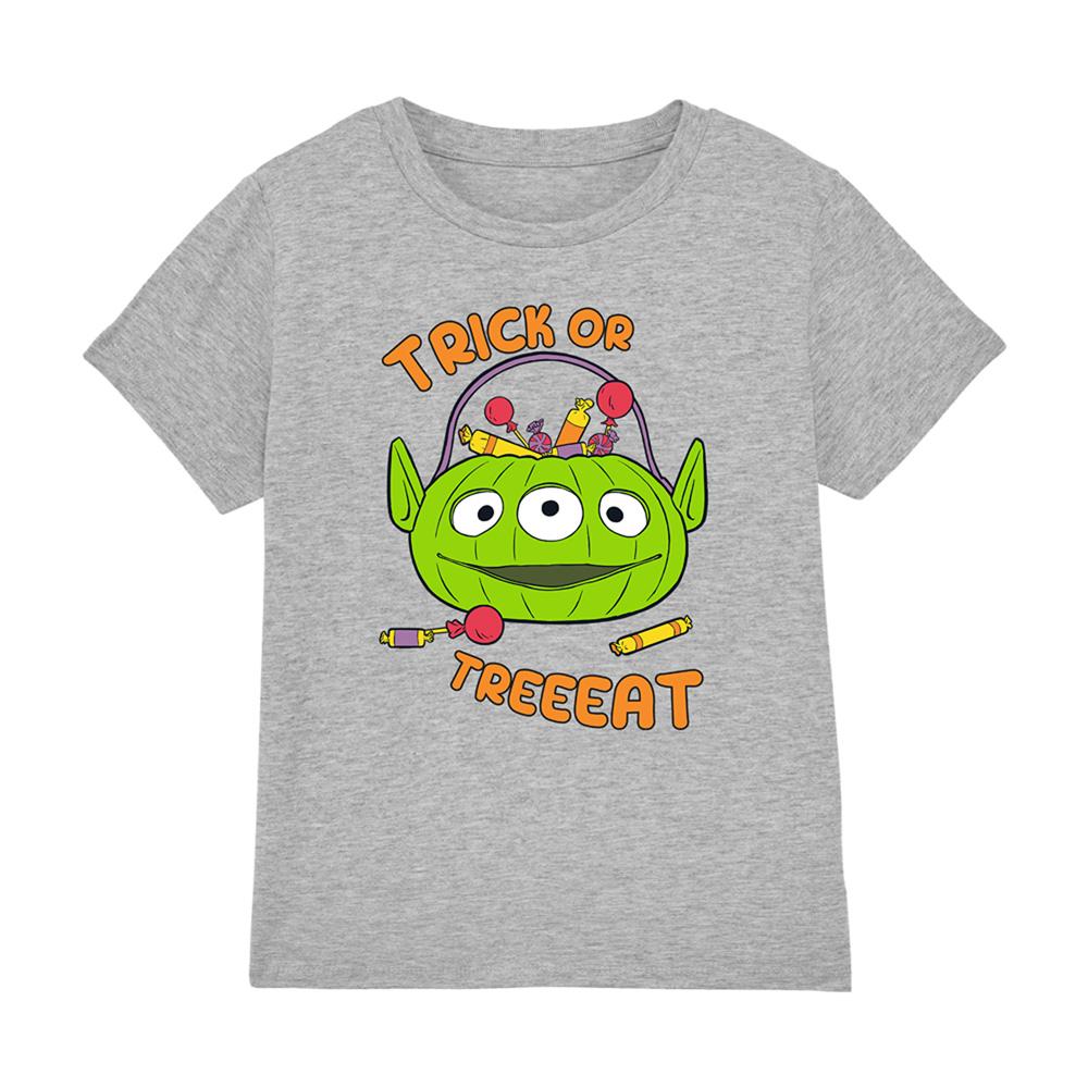 Athletic Heather - Front - Toy Story Childrens-Kids Trick Or Treat Pumpkin T-Shirt