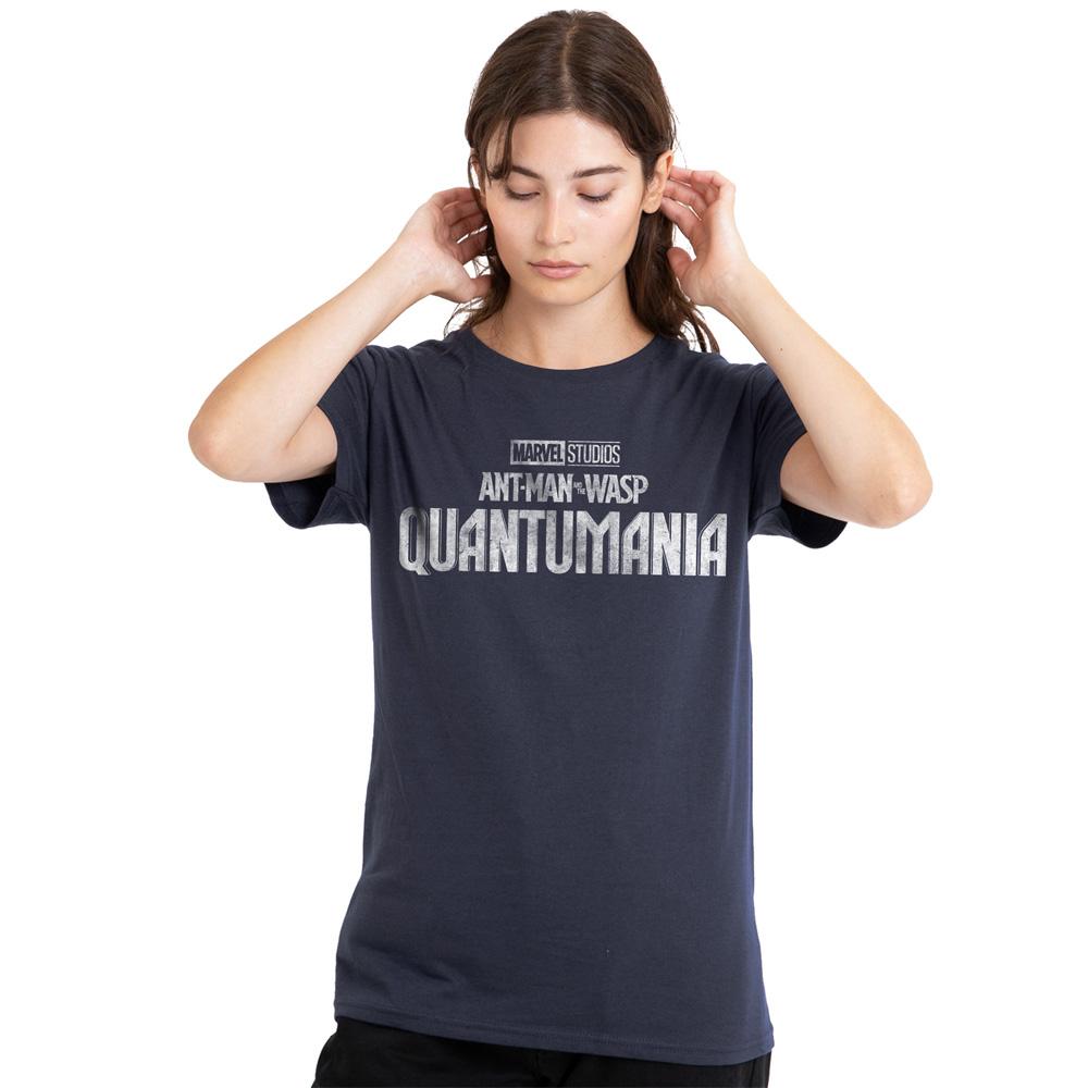 Deep Navy - Lifestyle - Ant-Man And The Wasp: Quantumania Womens-Ladies Logo T-Shirt