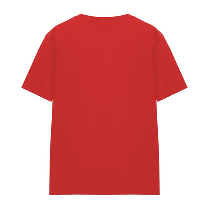 Red - Back - Spider-Man Womens-Ladies Gamerverse Web Shooting T-Shirt