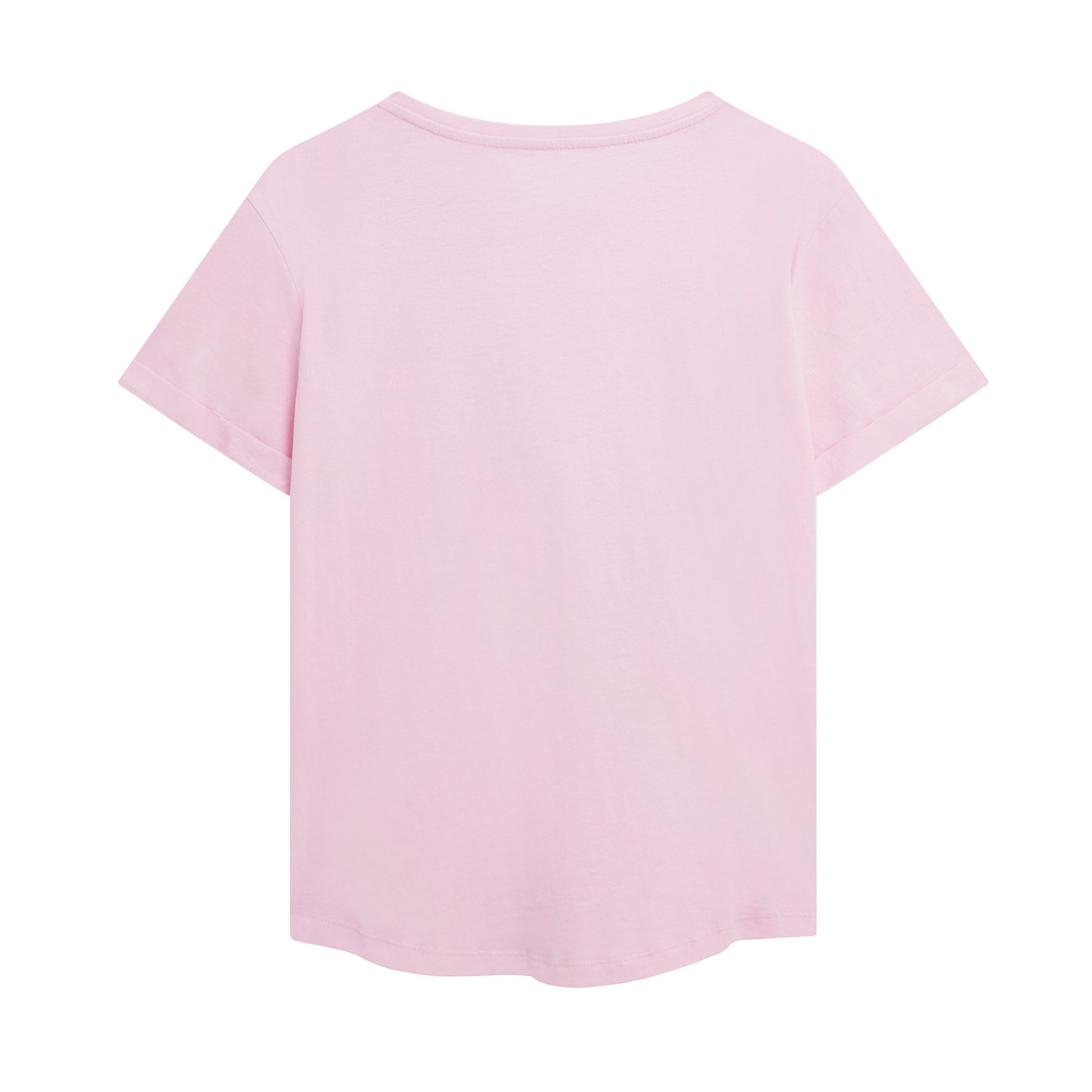 Light Pink - Back - The Aristocats Womens-Ladies Tower Of Kittens T-Shirt