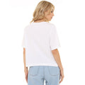 White - Lifestyle - Bambi Womens-Ladies Boxy Crop T-Shirt
