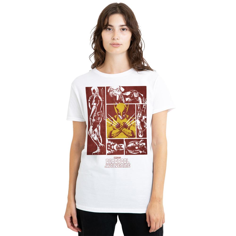 White - Lifestyle - Deadpool & Wolverine Womens-Ladies T-Shirt