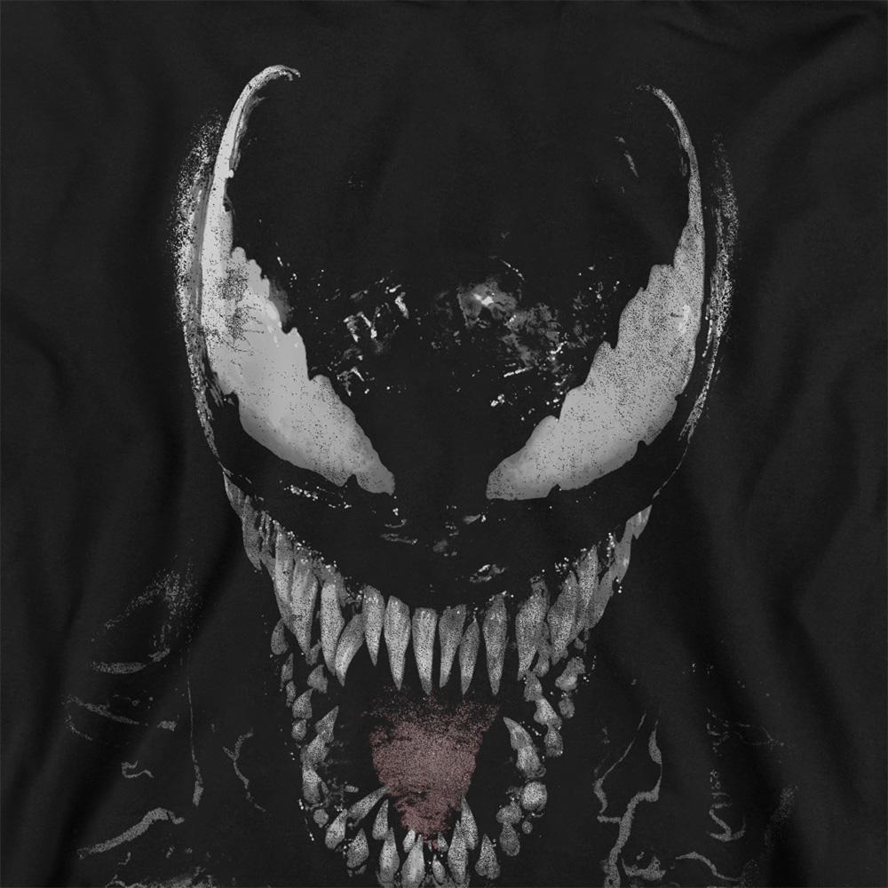 Black - Back - Venom Unisex Adult Eddie Sweatshirt