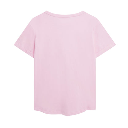 Light Pink - Back - Lady And The Tramp Womens-Ladies Classic T-Shirt
