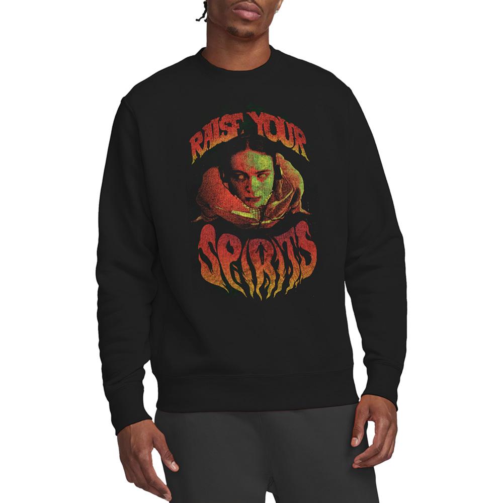 Black - Lifestyle - Stranger Things 4 Unisex Adult Raise Your Spirits Sweatshirt