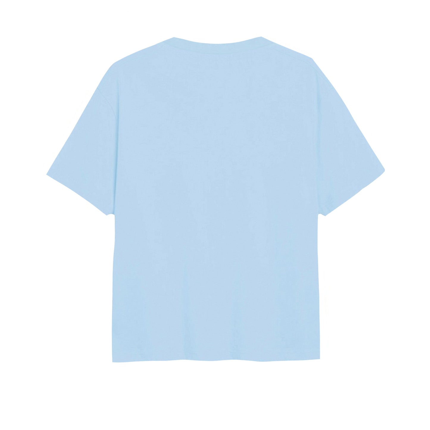 Light Blue - Back - Frozen Girls Elsa Snowflake T-Shirt