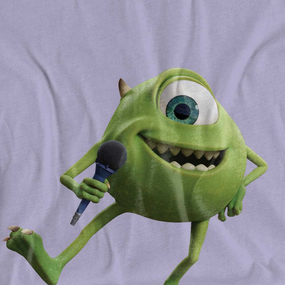 Lavender - Side - Monsters at Work Womens-Ladies Mike Wazowski T-Shirt