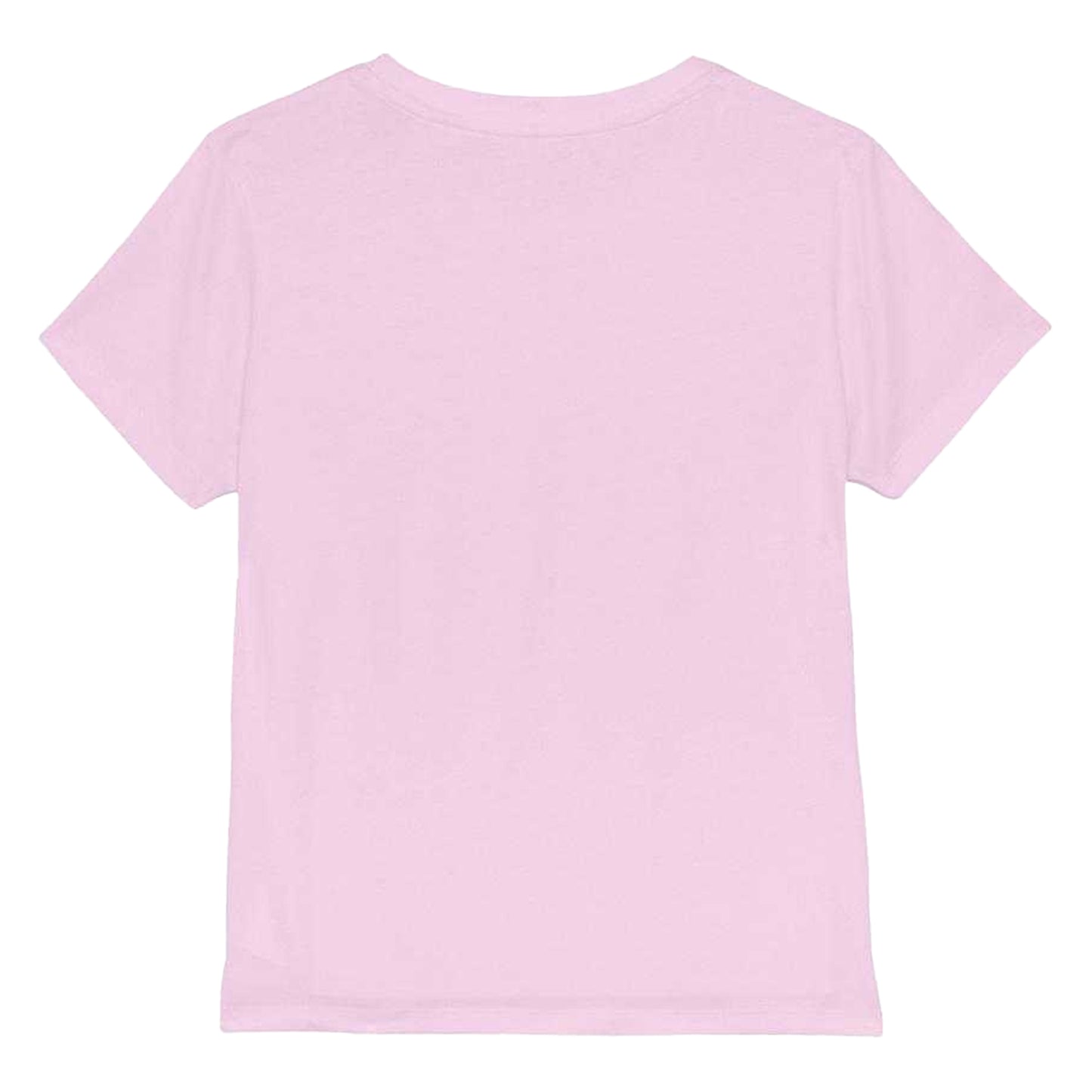 Light Pink - Back - Peppa Pig Girls Muddy Puddles With Daddy Cotton T-Shirt