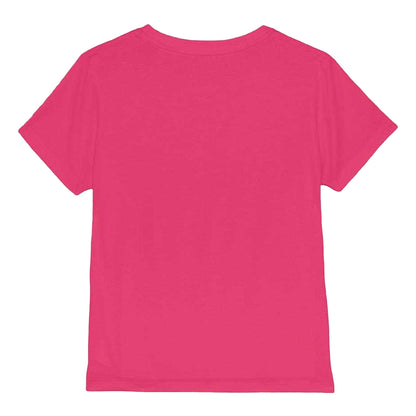 Fuchsia - Back - Peppa Pig Girls My Daddy Is The Best T-Shirt