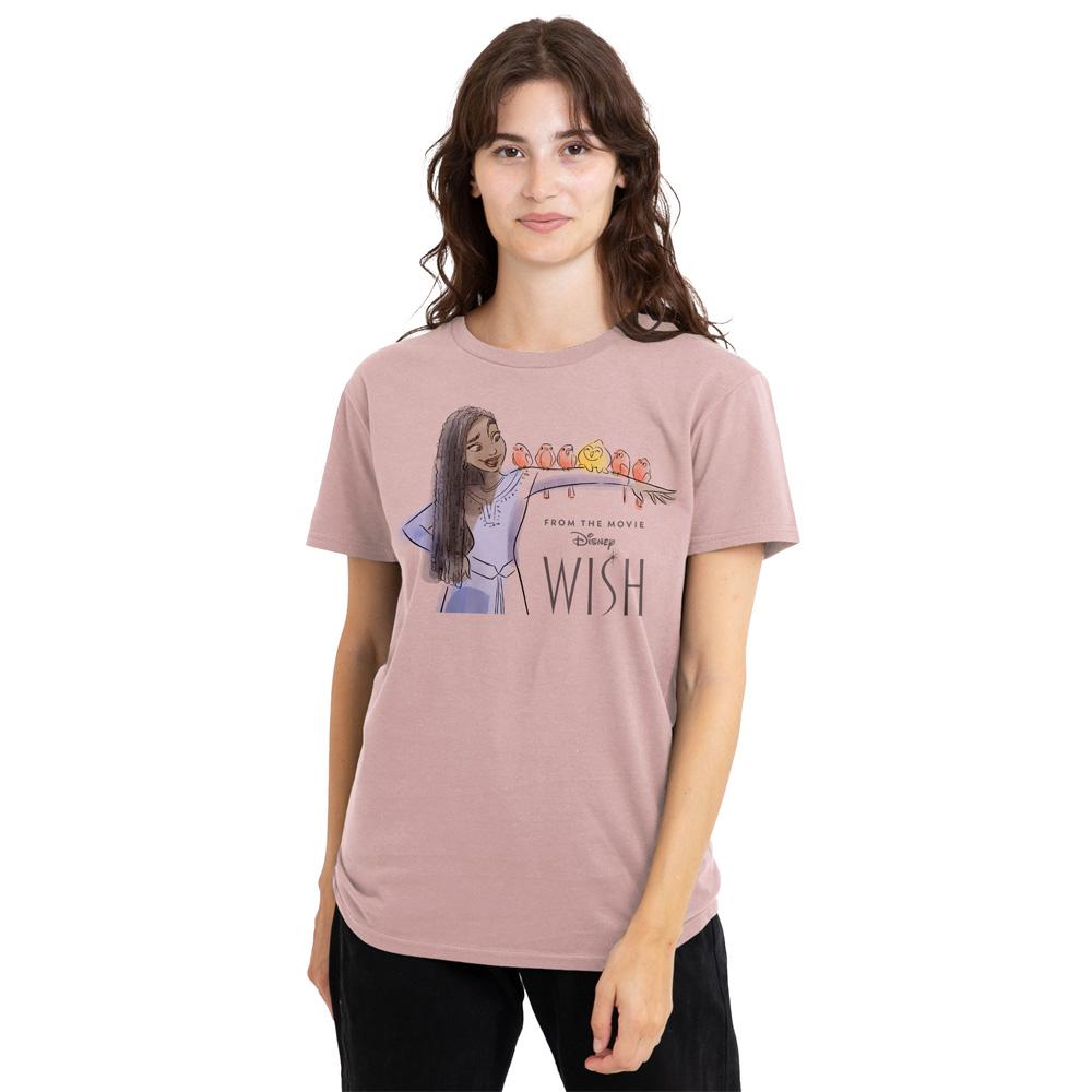 Pink - Lifestyle - Wish Womens-Ladies Asha Friends Cotton T-Shirt