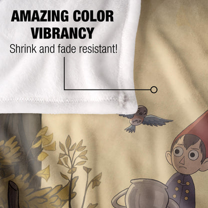 Multicoloured - Lifestyle - Over The Garden Wall Silky Poster Supersoft Blanket