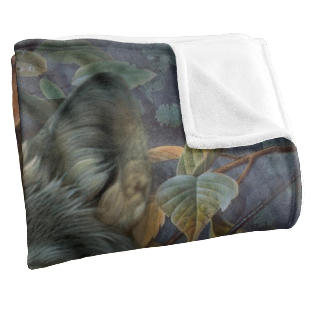 Multicoloured - Side - JQ Licensing Silky Wolf Supersoft Blanket