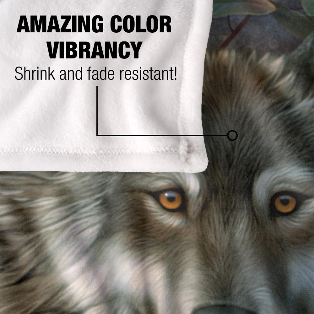 Multicoloured - Lifestyle - JQ Licensing Silky Wolf Supersoft Blanket