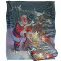 Multicoloured - Back - JQ Licensing Silky Gifts Christmas Supersoft Blanket