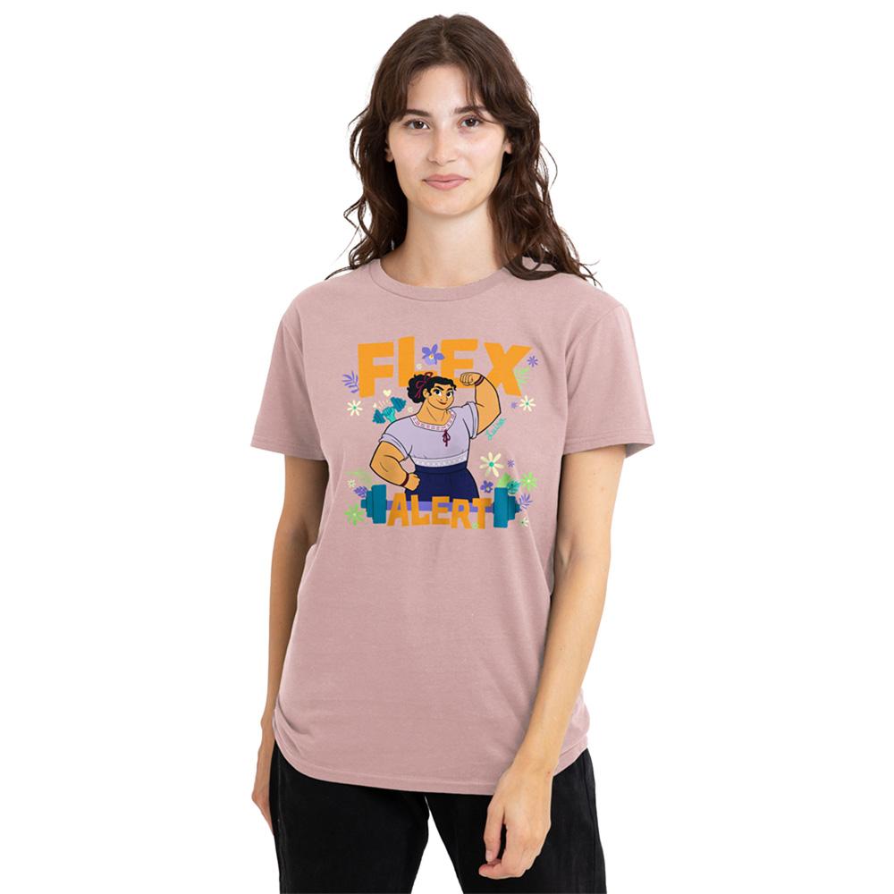 Pink - Lifestyle - Encanto Womens-Ladies Flex Alert T-Shirt