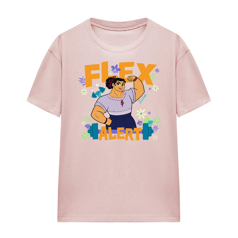 Pink - Front - Encanto Womens-Ladies Flex Alert T-Shirt