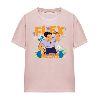 Pink - Front - Encanto Womens-Ladies Flex Alert T-Shirt