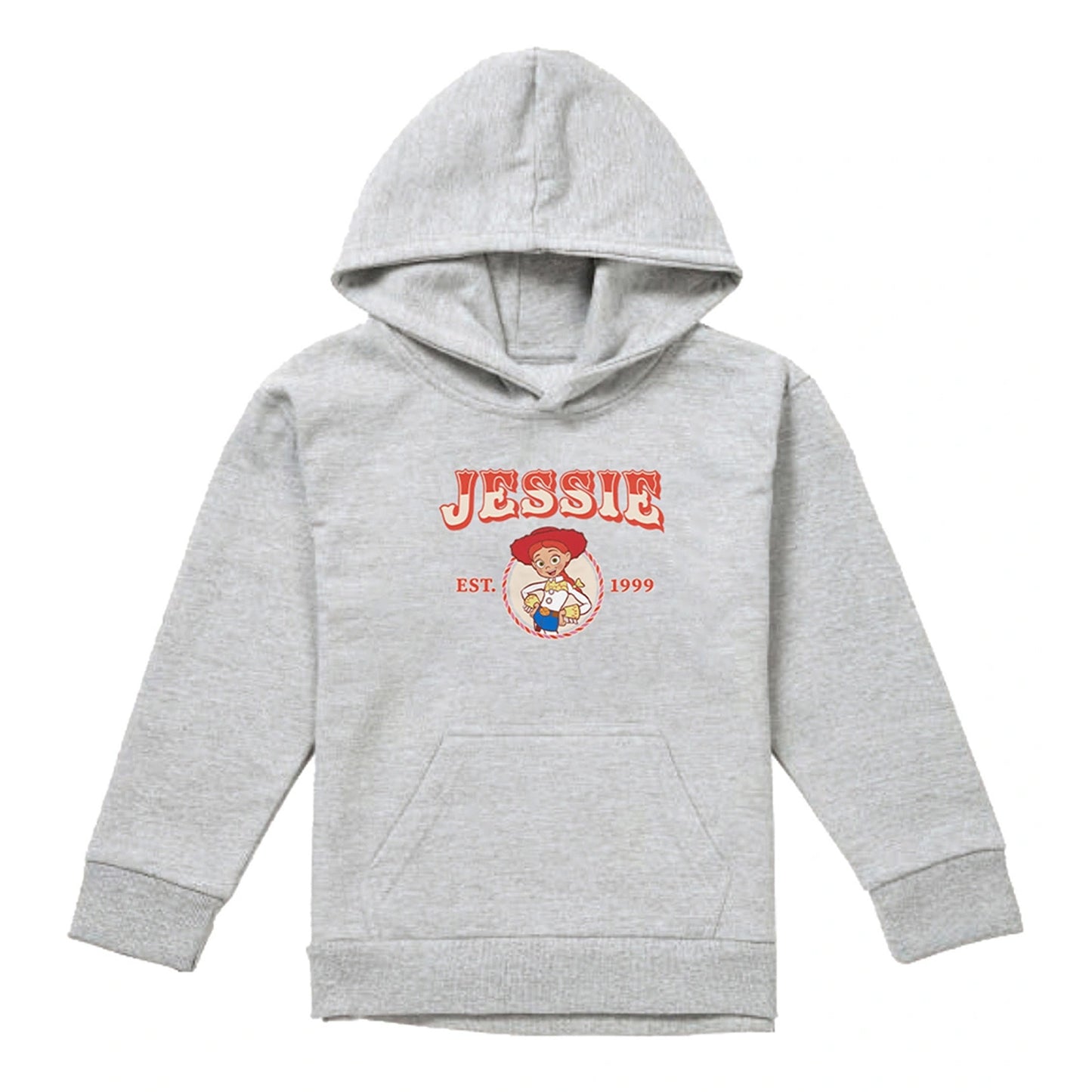 Athletic Heather - Front - Toy Story 2 Childrens-Kids 1999 Jessie Cowgirl Heather Pullover Hoodie