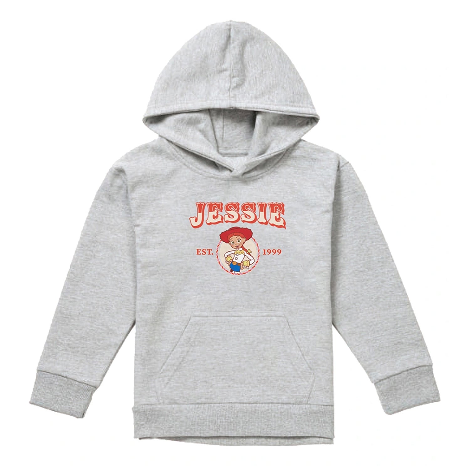 Athletic Heather - Front - Toy Story 2 Childrens-Kids 1999 Jessie Cowgirl Heather Pullover Hoodie