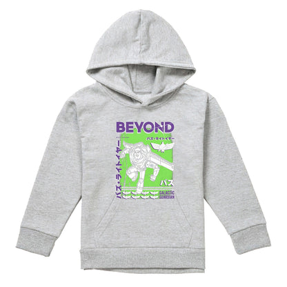 Athletic Heather - Front - Toy Story Childrens-Kids Galactic Guardian Buzz Lightyear Heather Pullover Hoodie