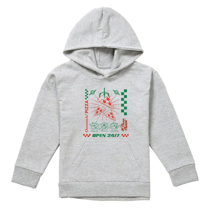 Athletic Heather - Front - Toy Story Childrens-Kids Pizza Planet Aliens Heather Pullover Hoodie