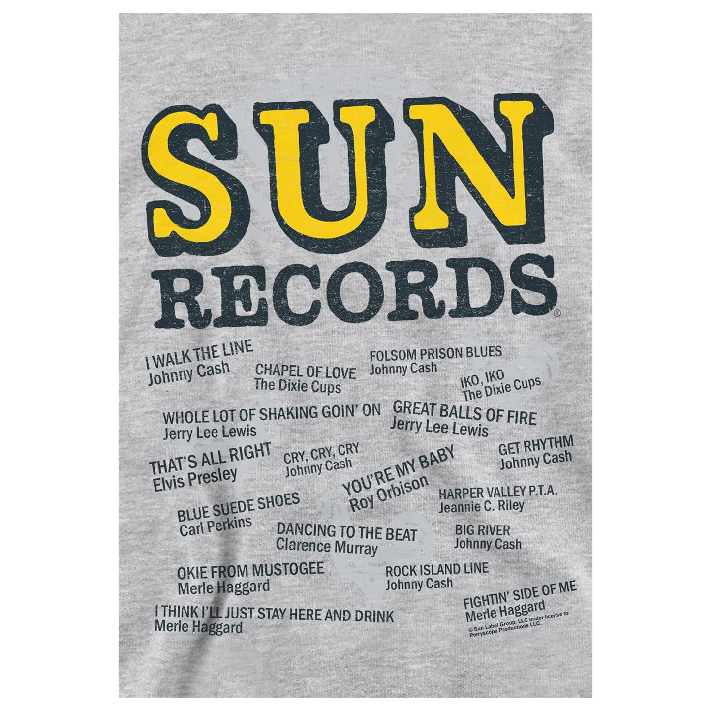 Athletic Heather - Side - Sun Records Childrens-Kids Sun Songs Heather Pullover Hoodie